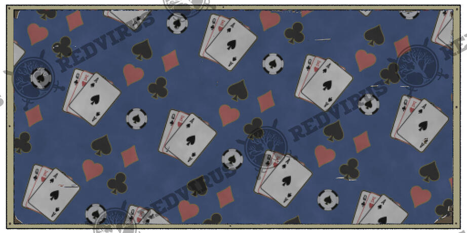 Crapshoot- Repeating Casino Themed Pattern Crapshoot- Repeating Casino Themed Pattern